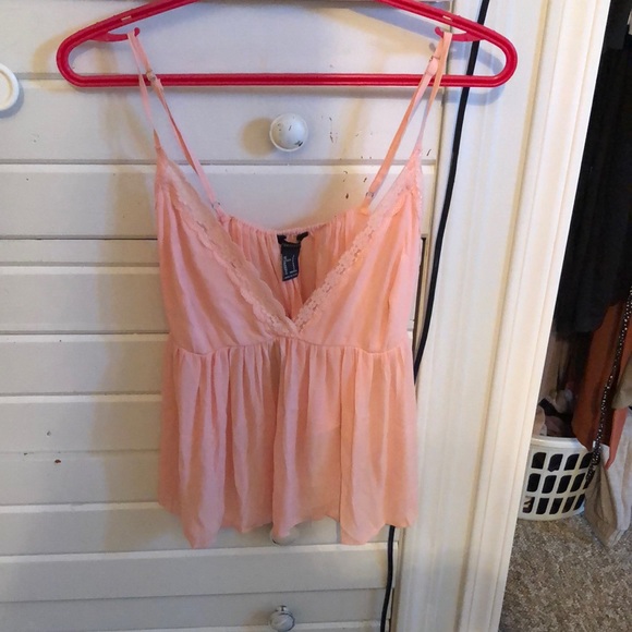 Forever 21 pink baby doll tank - Picture 1 of 4
